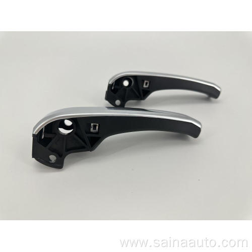 Pearl nickel material car inner handle